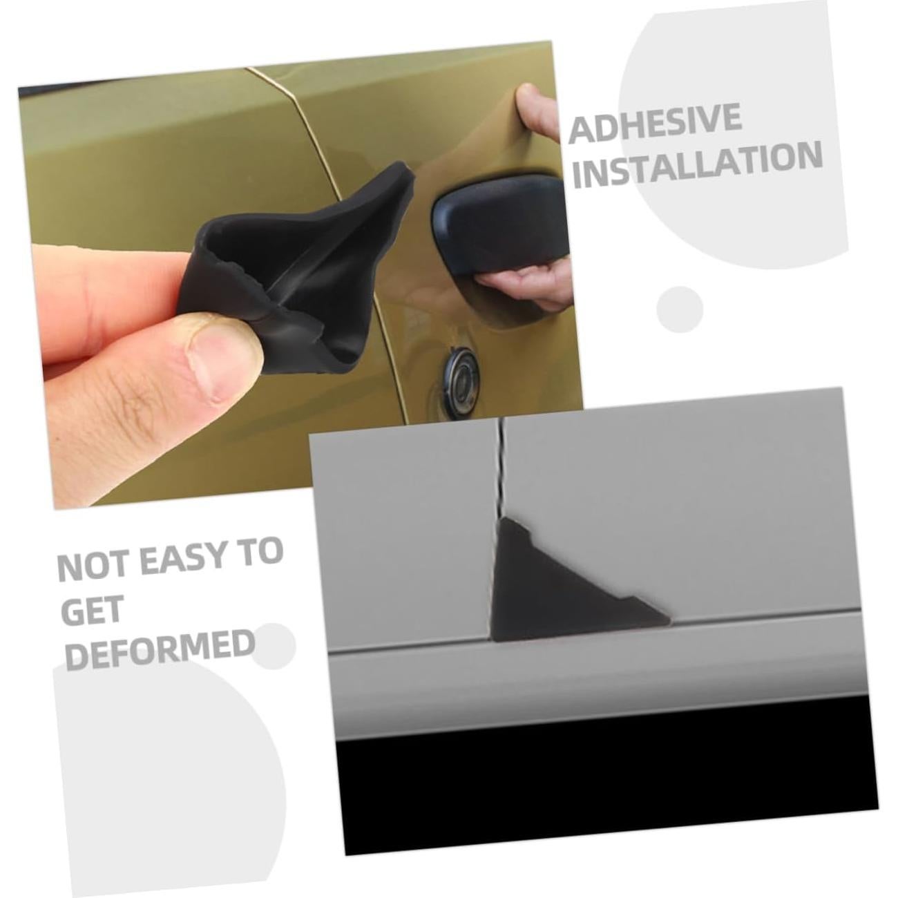 ABOOFAN Protector de Bordes de Puerta de Automóvil 6 Pcs Silicona