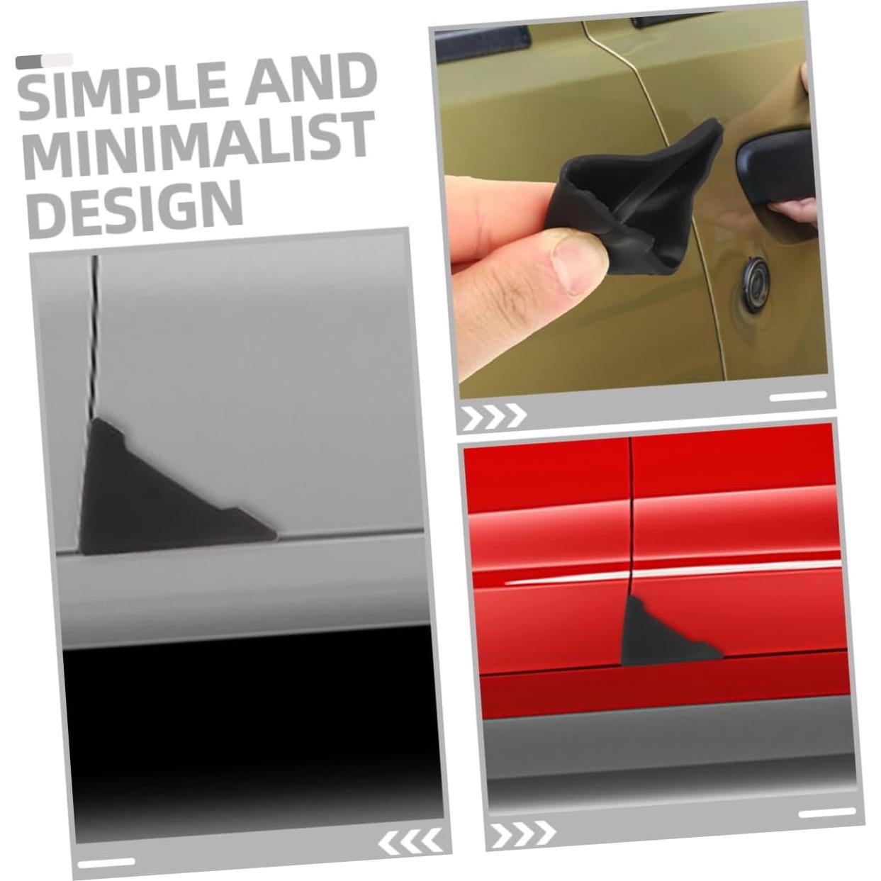 MAGICLULU Protector de Bordes de Puerta para Automóvil 6 Pcs