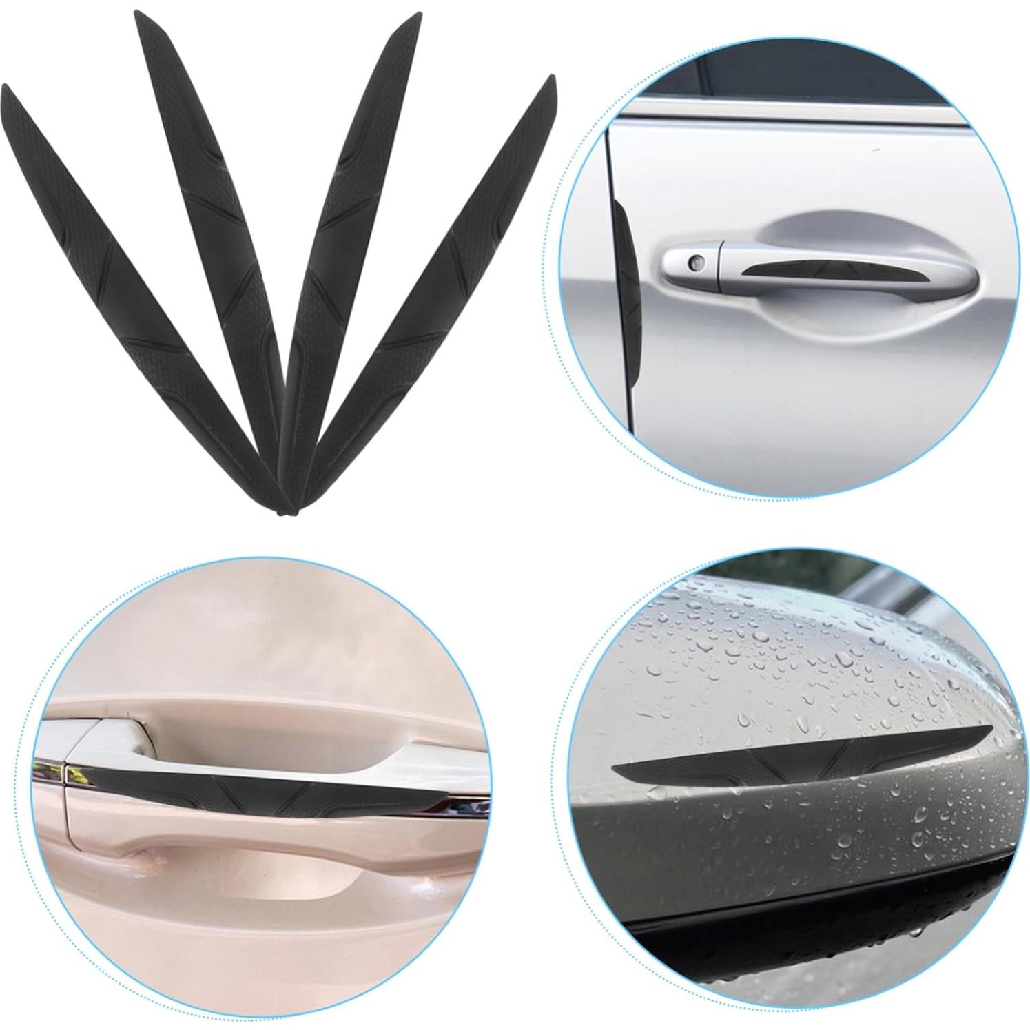 Protector de Bordes de Puerta de Auto Unomor 4 Piezas Silicona