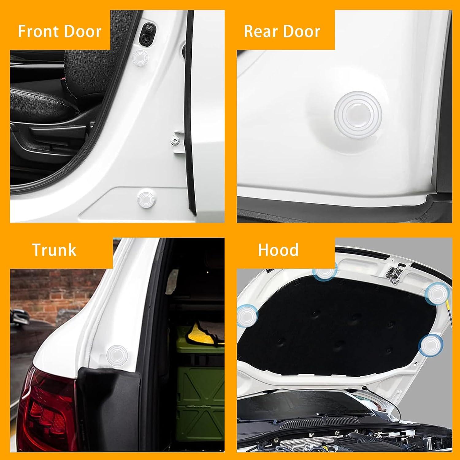 20 Protectores de Bordes de Puertas de Coche ijuicy Silicona