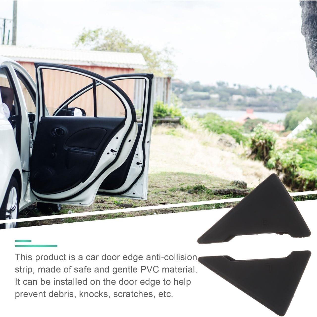 Protectores de Bordes de Puerta de Coche SUPVOX - Silicona Negra