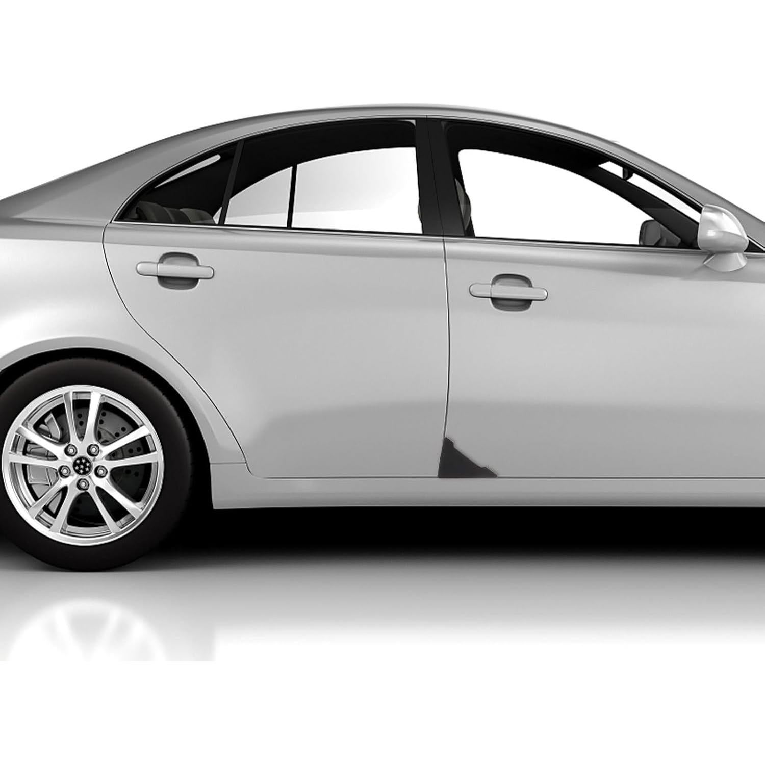 Protectores de Bordes de Puerta de Coche SUPVOX - Silicona Negra