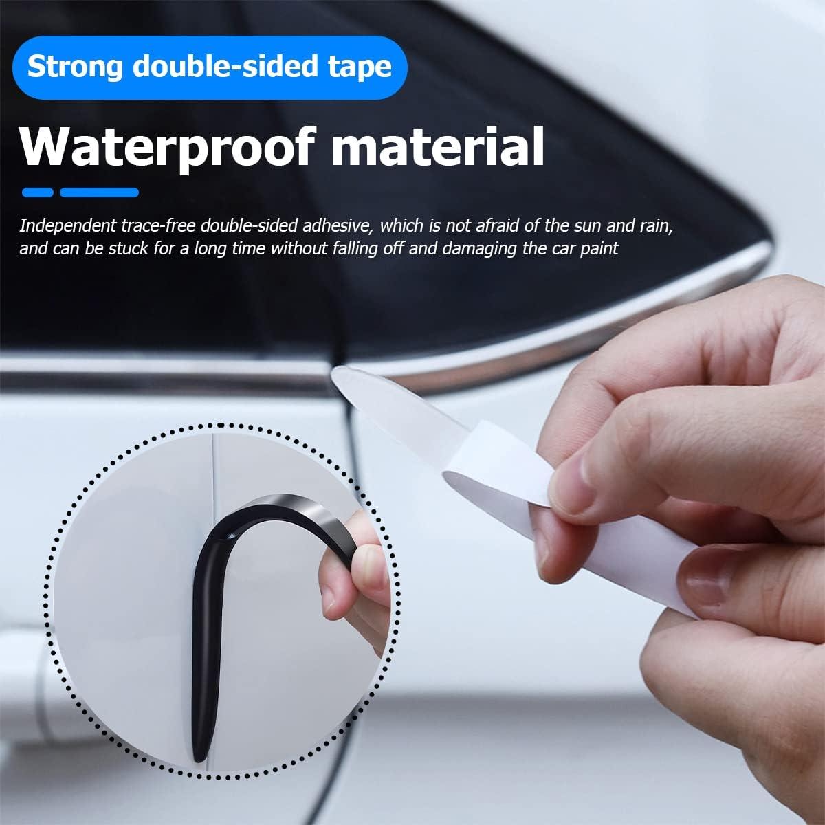 Protector de Bordes de Puerta Moioee 15 cm Transparente 6 Pcs