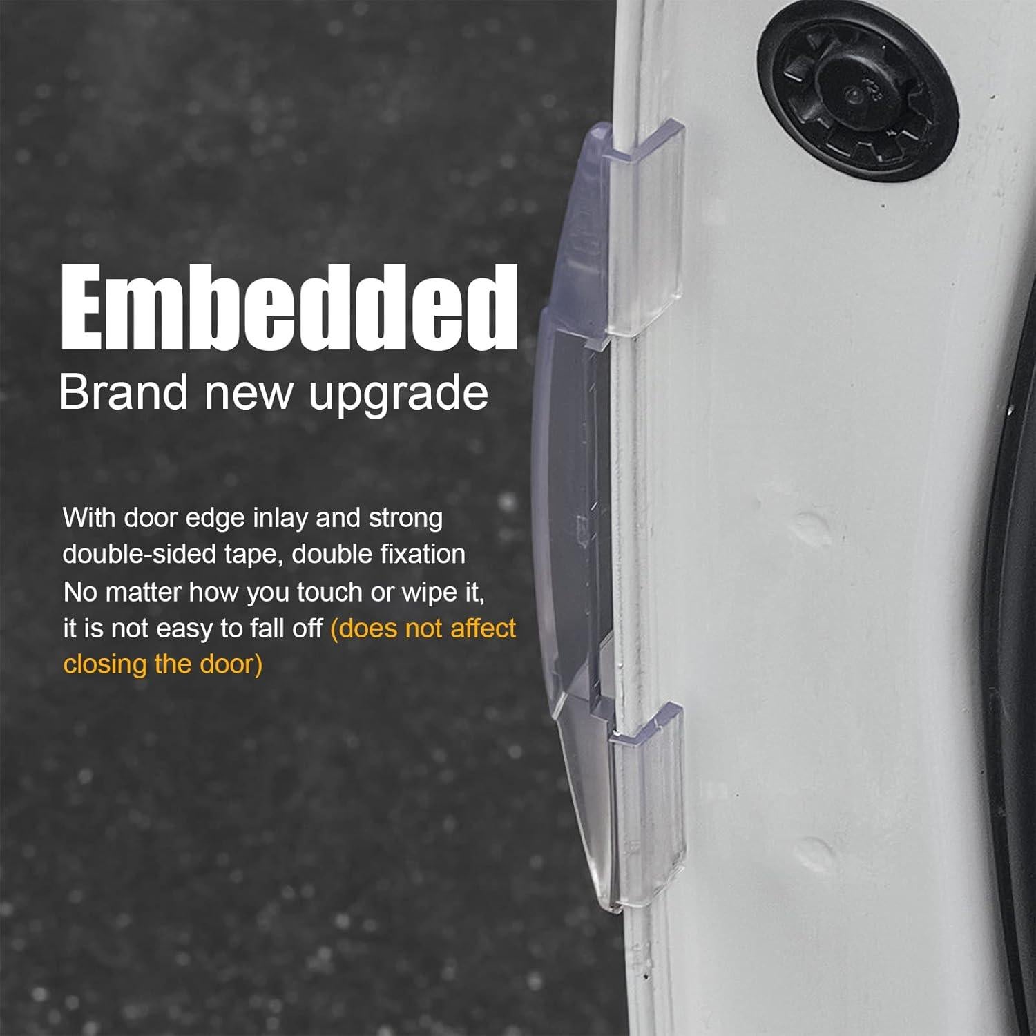 Miytsya Protector Universal de Bordes de Puerta de Auto 4 PCS