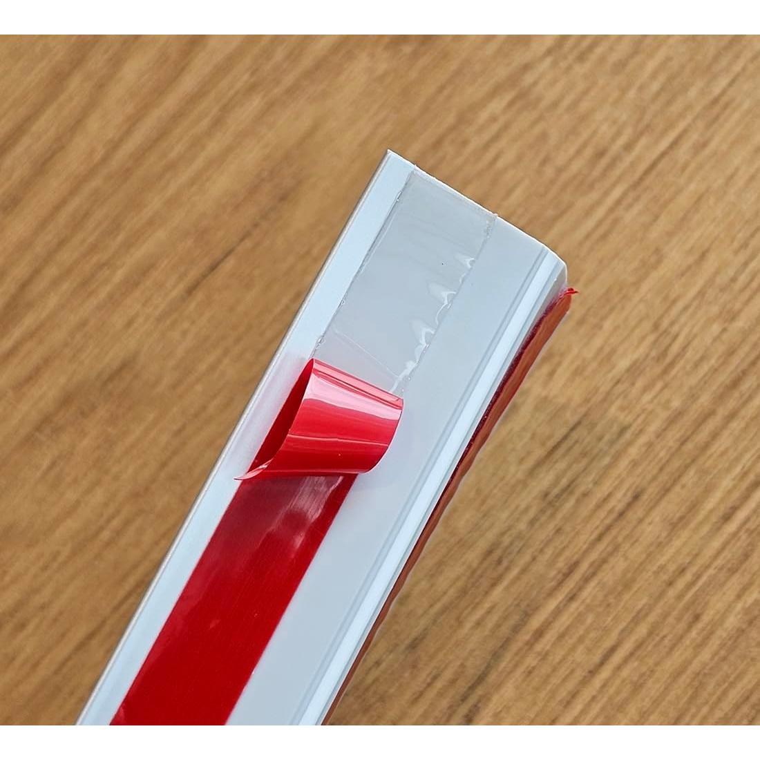 Moldura Autoadhesiva Flexible LaRolls 6.1m Plata Mate