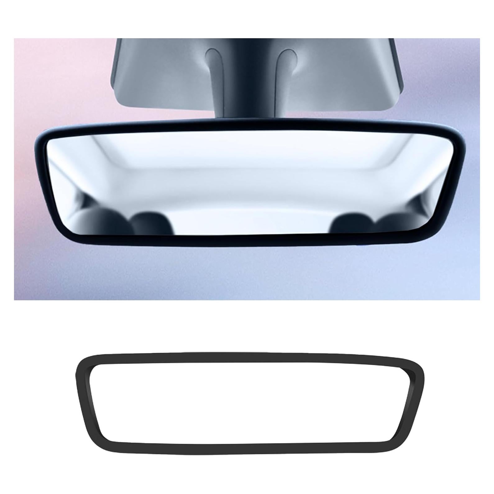 Marco Protector Espejo Retrovisor Tioollev Negro 19x5.5cm