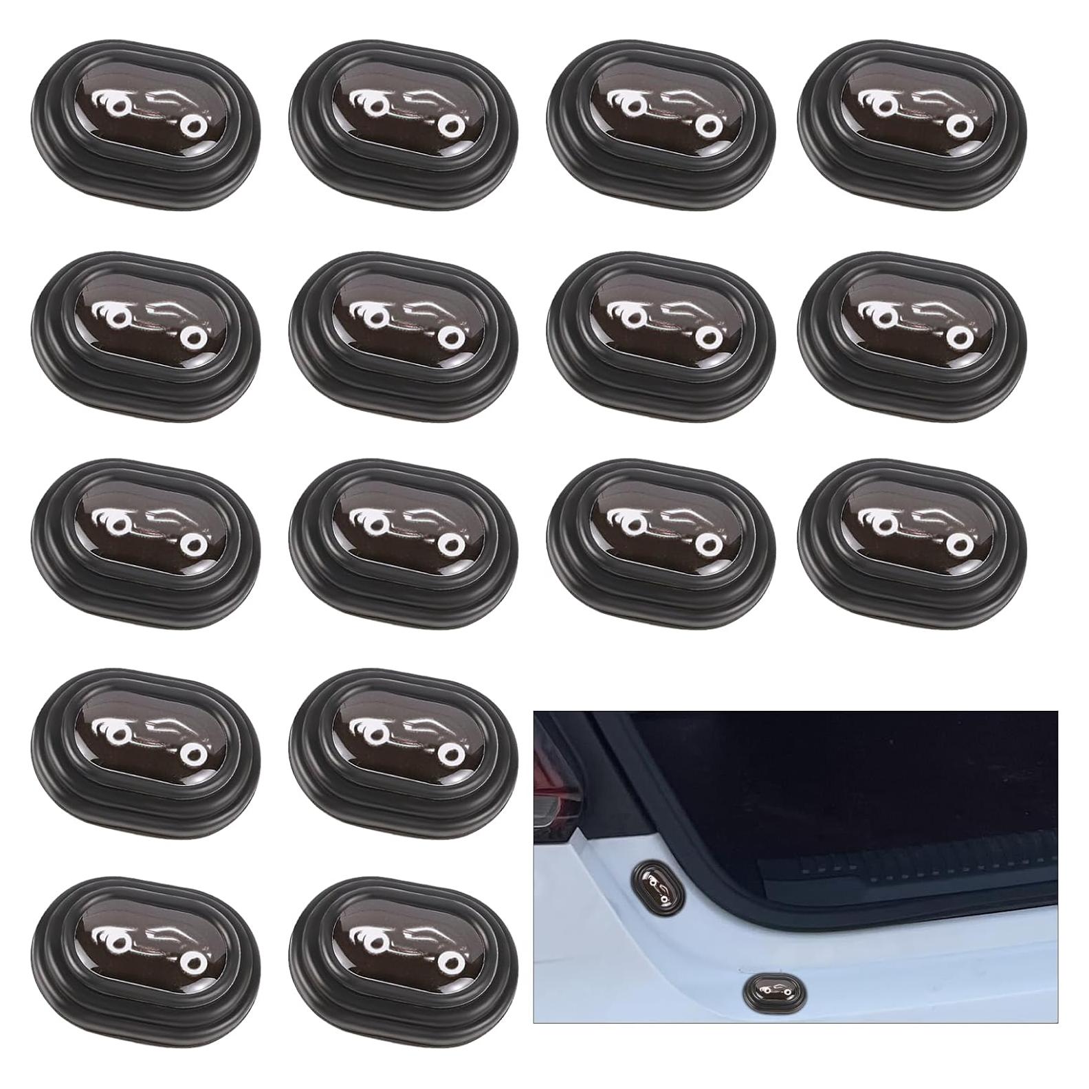 Amortiguador de Puerta de Coche Wuyaoyao 16PCS Silicona