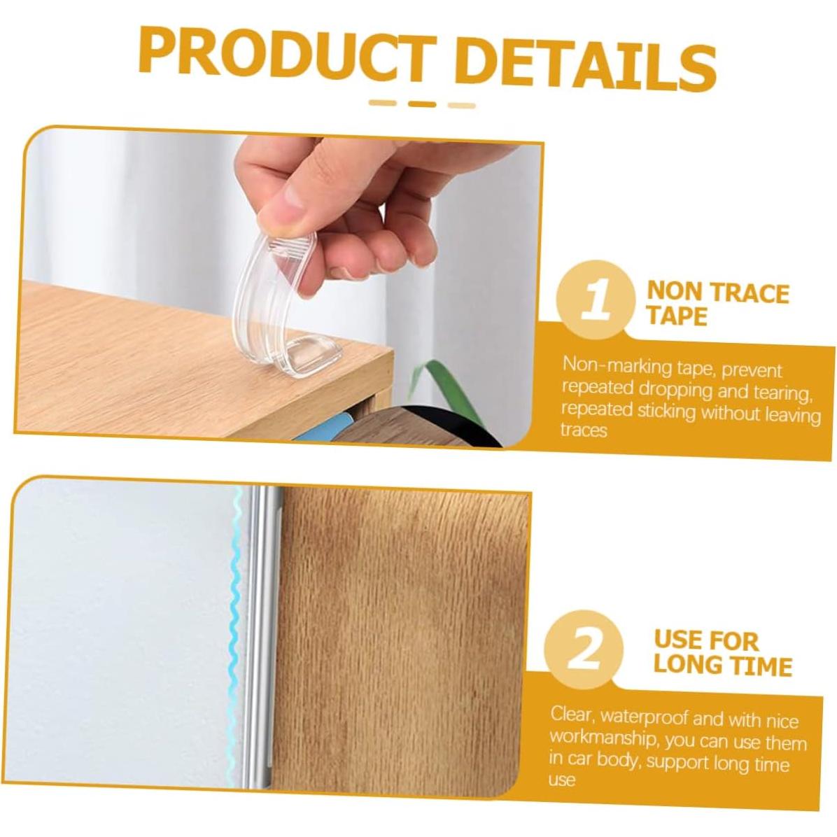 Protector de Bordes de Puerta de Coche FUNOMOCYA 4 Piezas