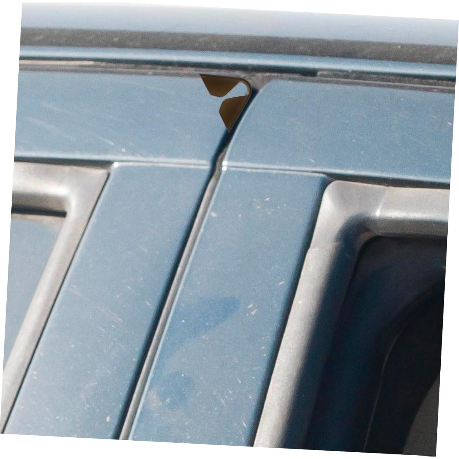 4 Protectores de Borde de Puerta HAPINARY Silicona Negra