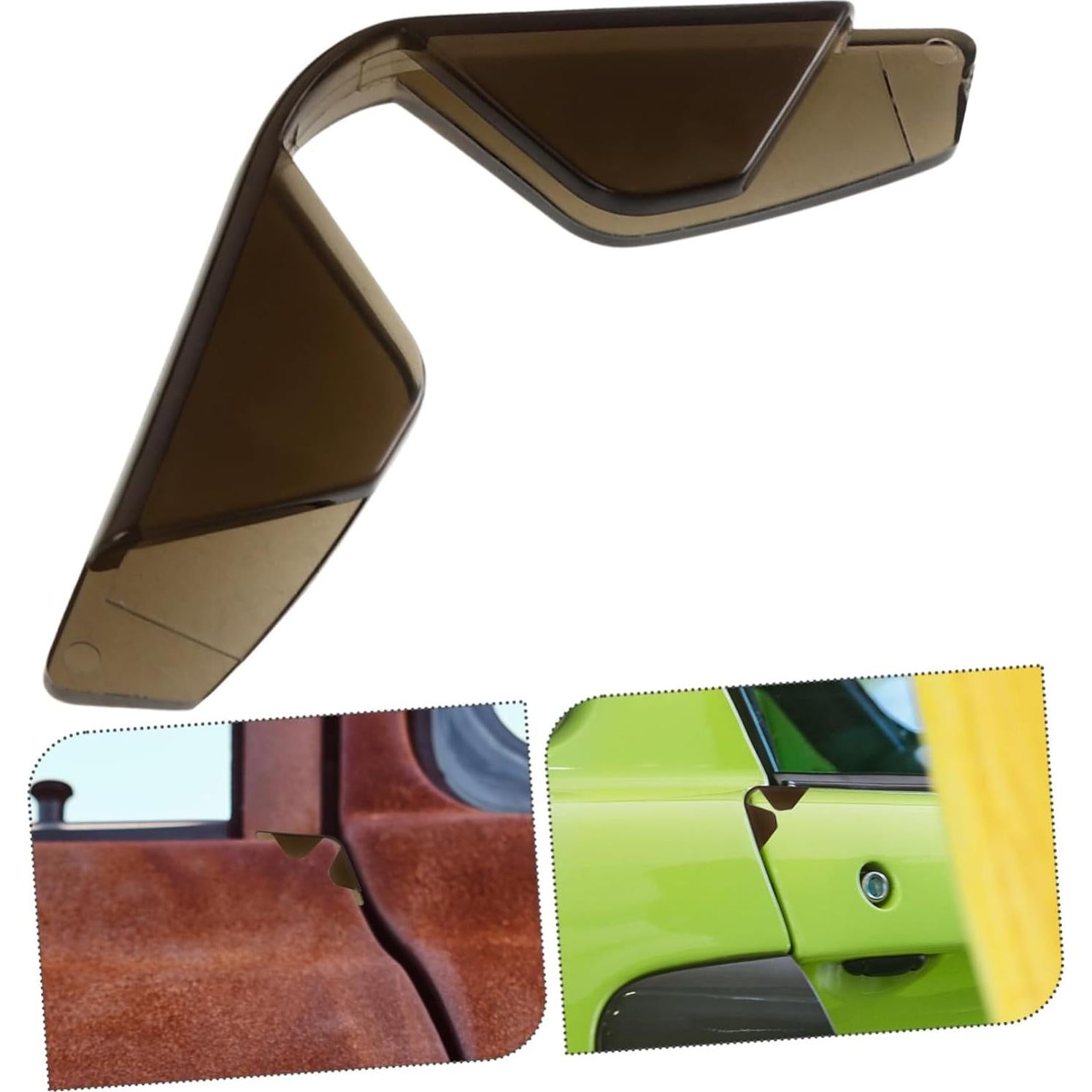 4 Protectores de Borde de Puerta HAPINARY Silicona Negra