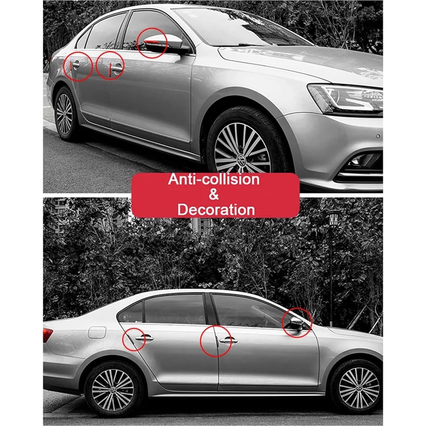 6 Protectores de Bordes de Puertas de Coche YAPYUONG - Silicona