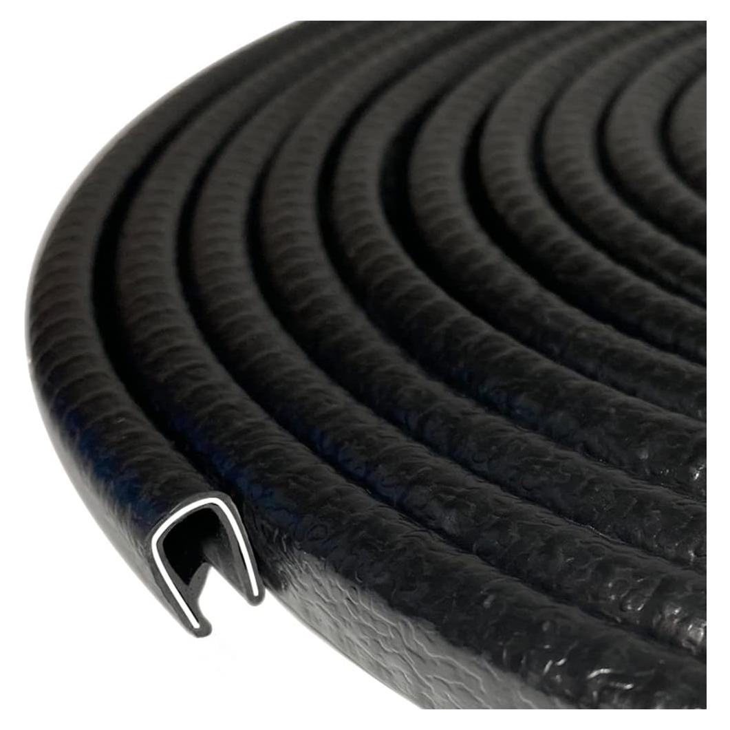 Bisel de goma negro Tintvent 7.92m para bordes de 3.18mm
