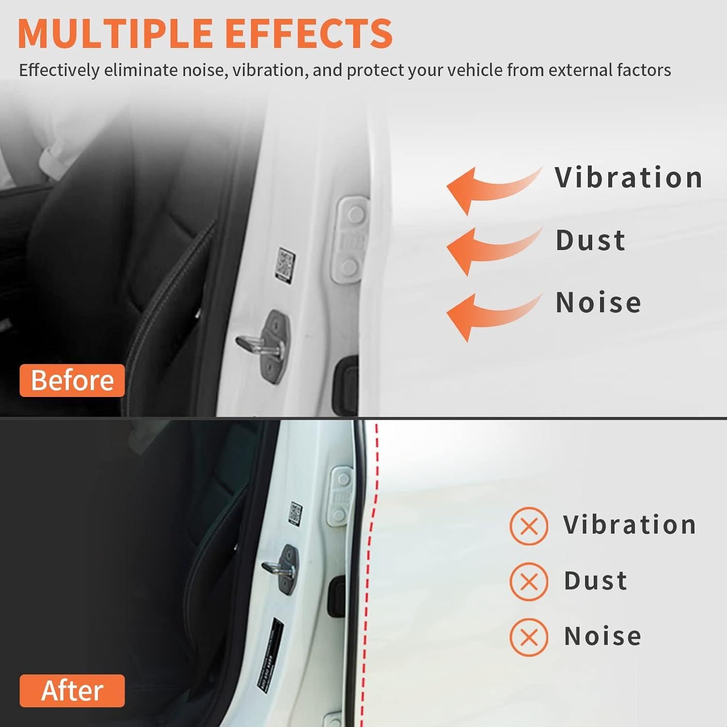 Tira de Goma Autoadhesiva BISOTHAI 26 Pies para Sellado