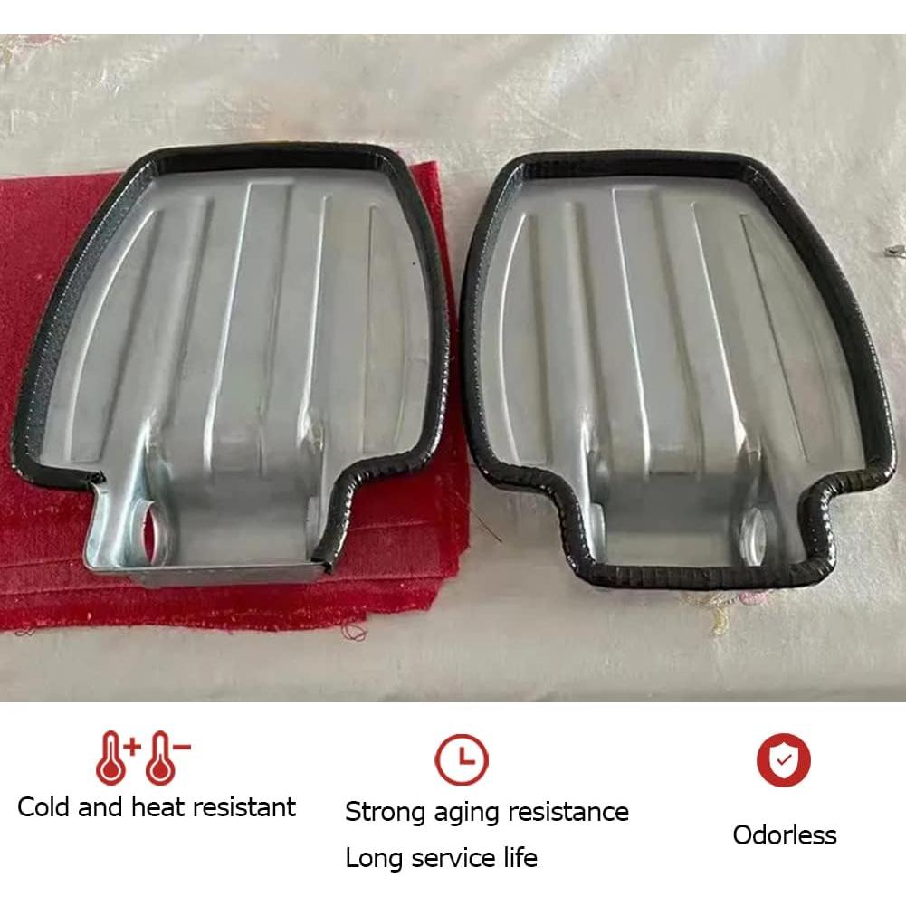 Bisel de goma Aroilder 7.92m negro para bordes 0.16cm