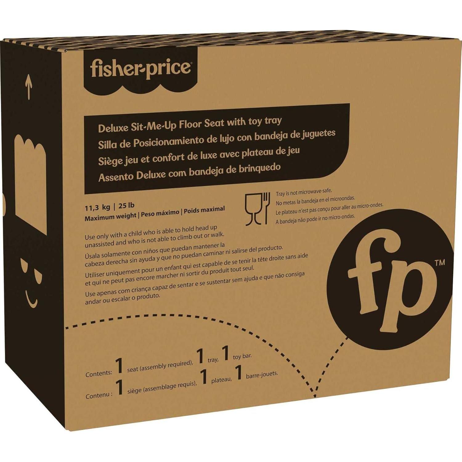 Silla Portátil para Bebés Fisher-Price Deluxe Arcoíris