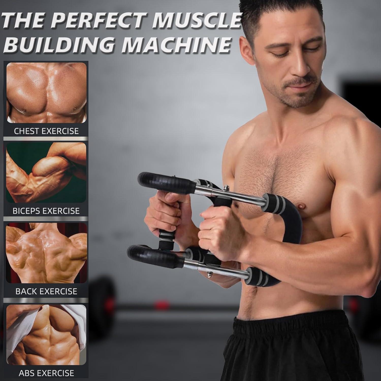 Entrenador de Brazos NOAOVO Twister Resistencia Ajustable 18-50 kg