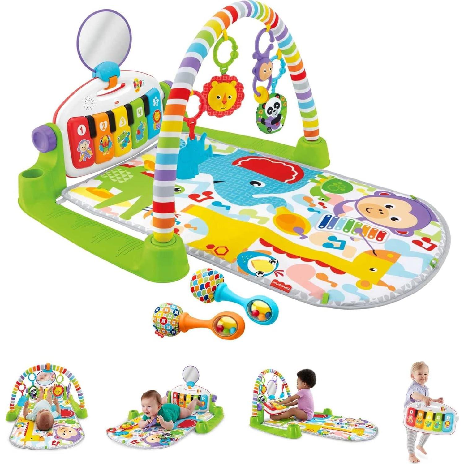 Silla Portátil Deluxe Fisher-Price + Gimnasio de Juego