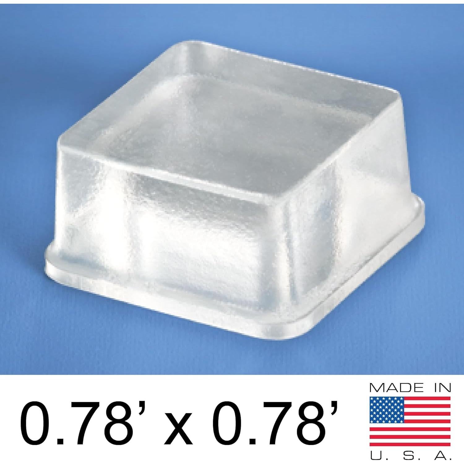 Almohadillas de goma adhesivas GorillaGrit 20 Pcs 19.8mm x 9.7mm