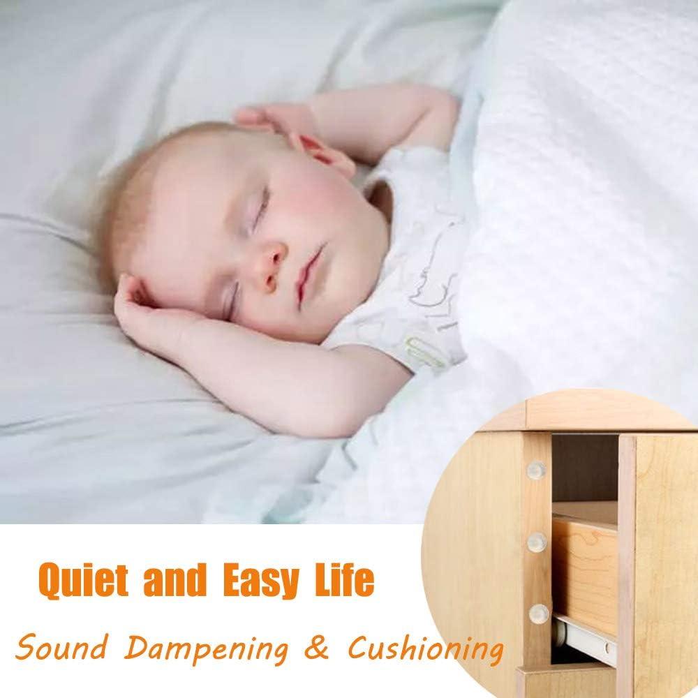 Bumpers Transparentes Autoadhesivos de Silicona 272 Pcs - 5 Tamaños