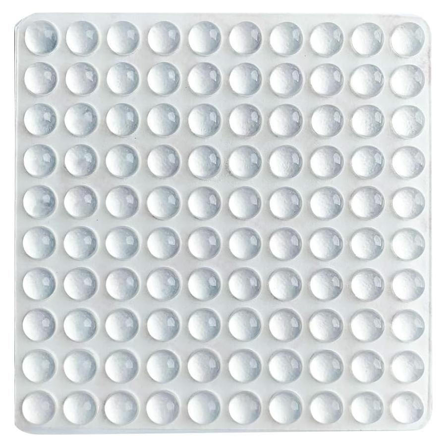 Almohadillas de Bumper Adhesivas Transparentes 100pcs - LLRY-ZJD