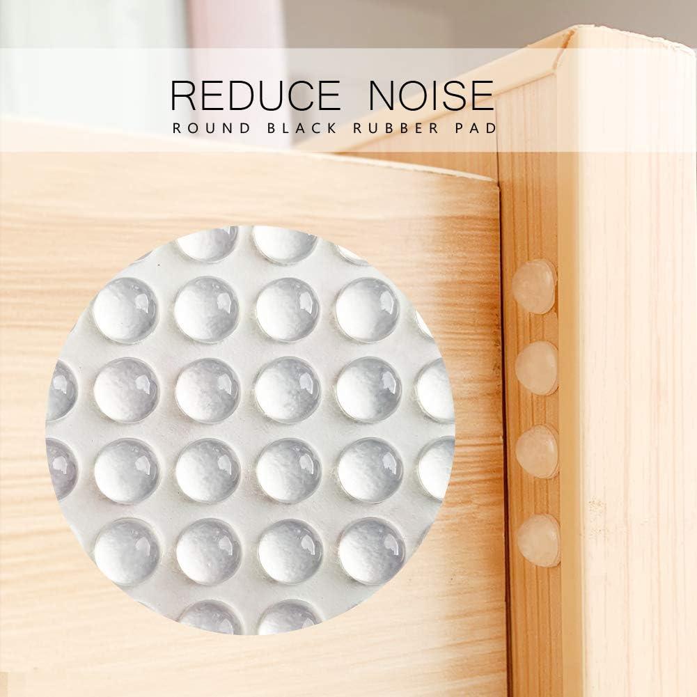 Almohadillas de Bumper Adhesivas Transparentes 100pcs - LLRY-ZJD