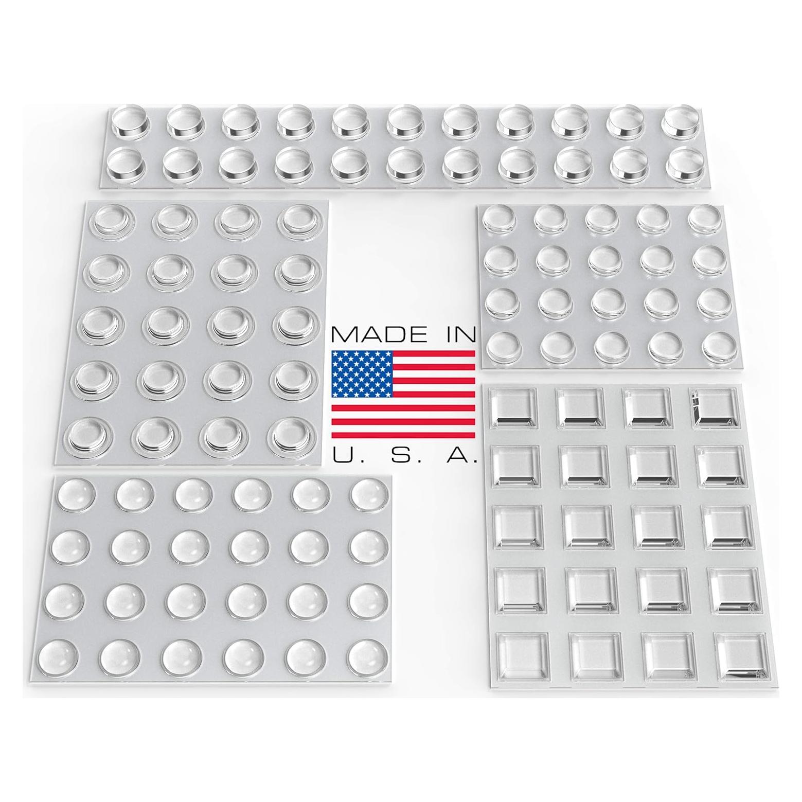 Paquete de 106 Almohadillas Adhesivas Transparentes GorillaGrit