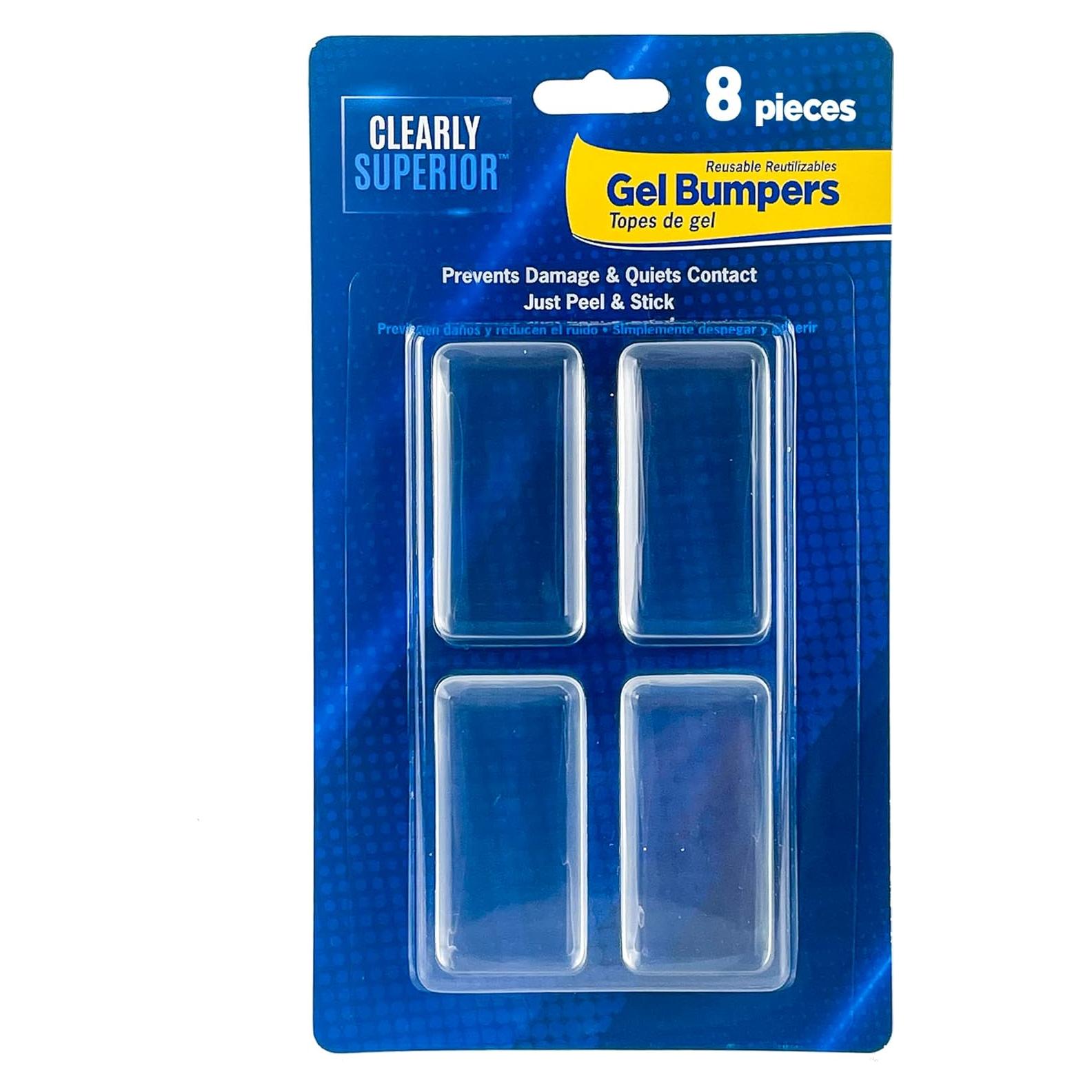 Protectores de Parachoques Medianos SAK - 8 Unidades Gel Polimérico