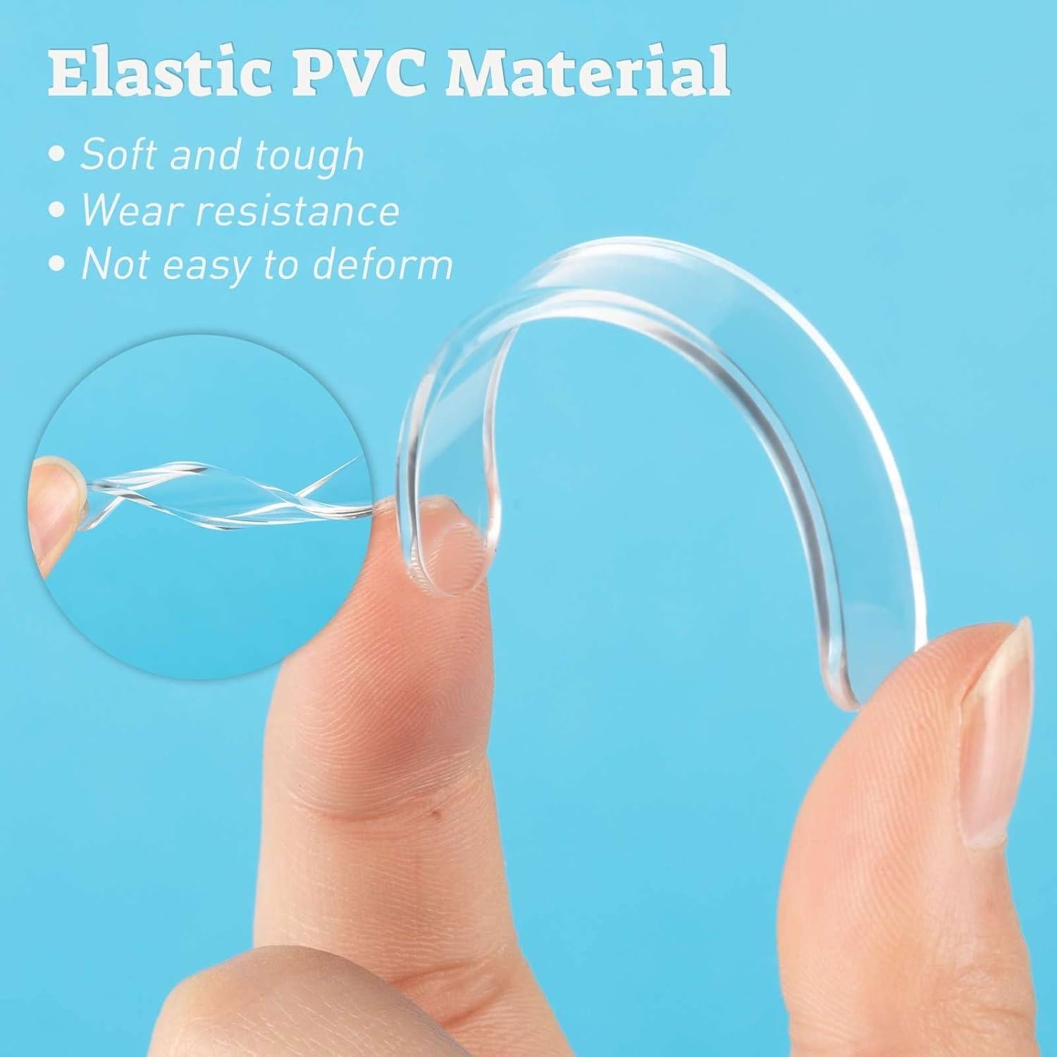 Bumpers Adhesivos Transparentes WhistenFla 40pcs Silicona