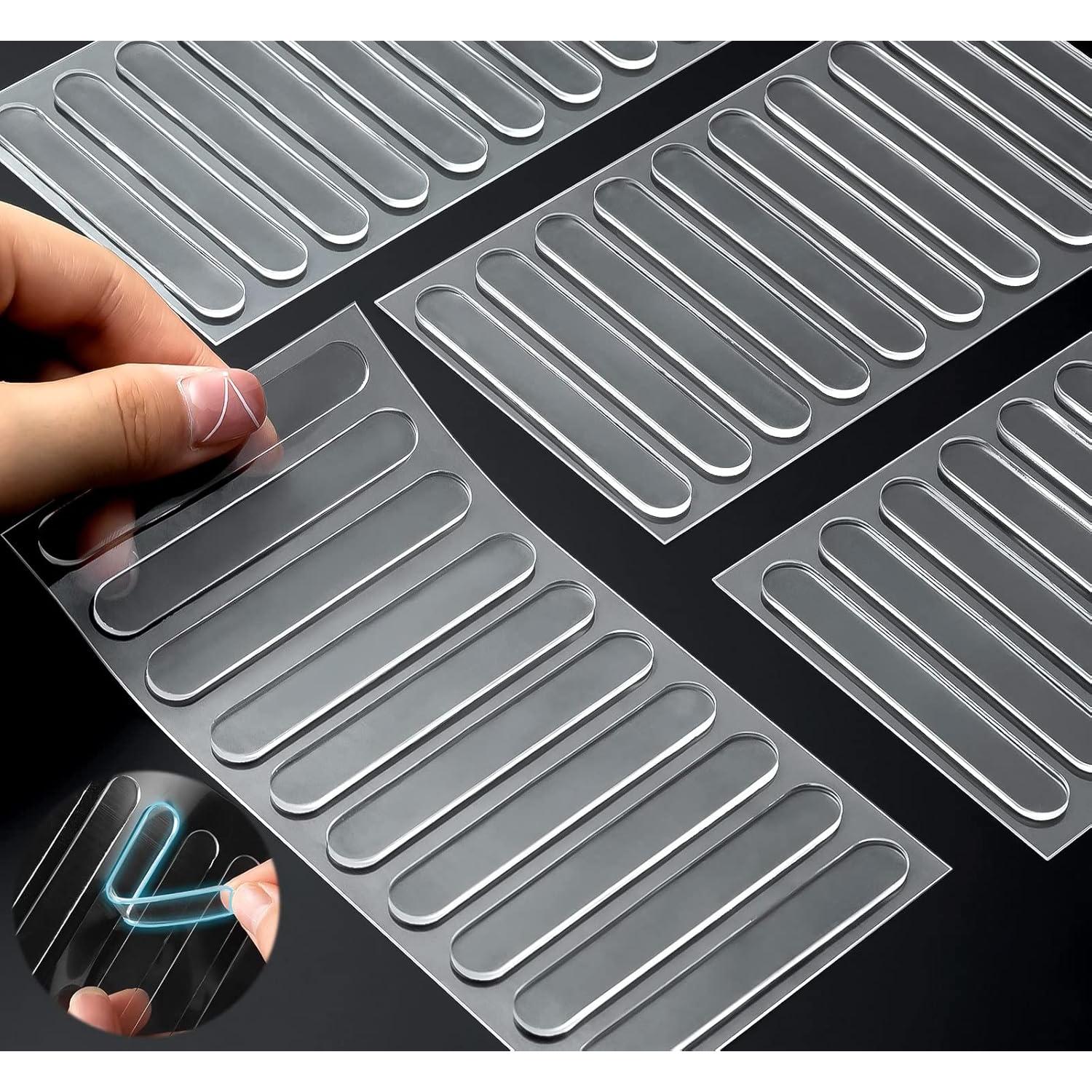 Bumpers Adhesivos Transparentes WhistenFla 40pcs Silicona