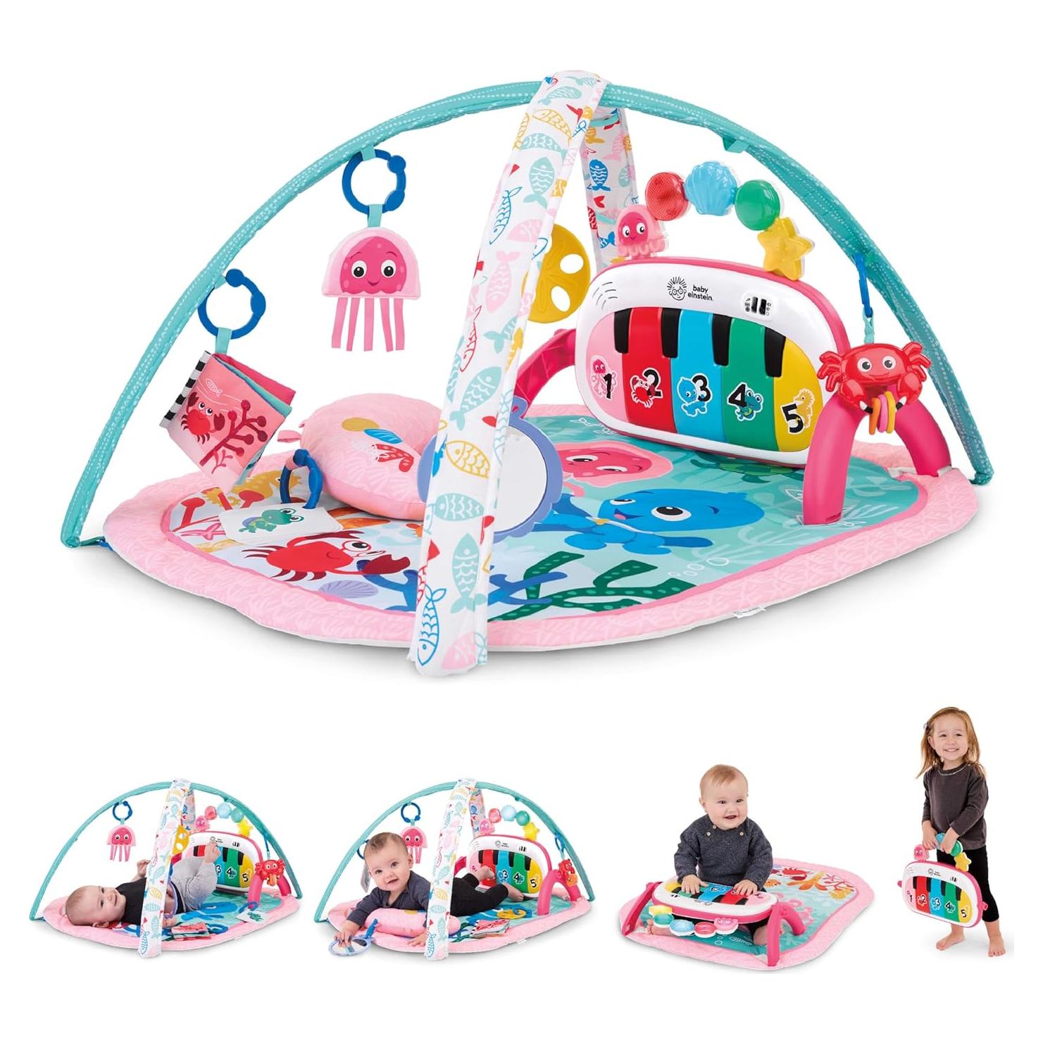 Gimnasio Musical Baby Einstein Rosa 4-en-1 para Bebés