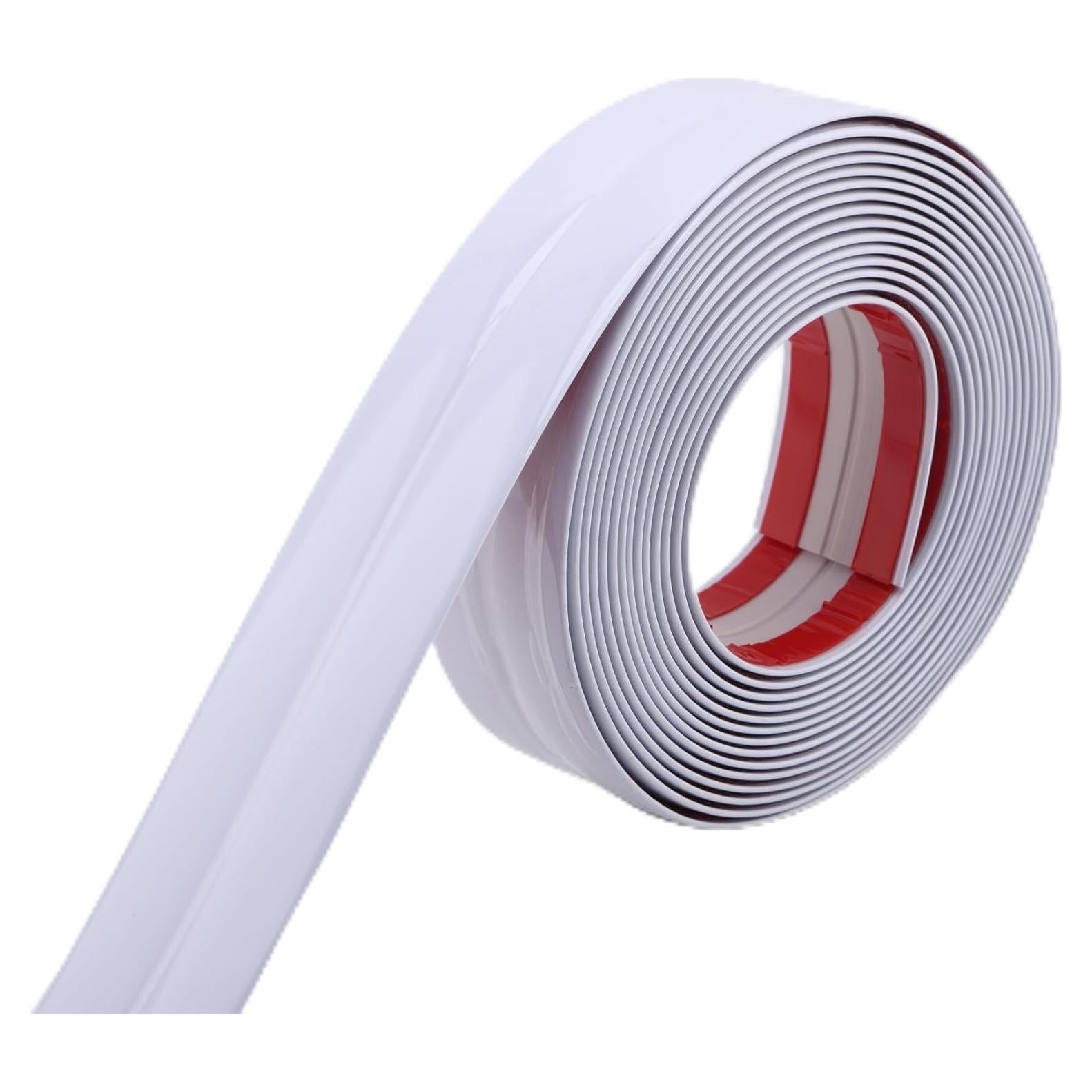 Moldura de Pared Multifuncional Trimold 5m x 2cm Blanco Brillante