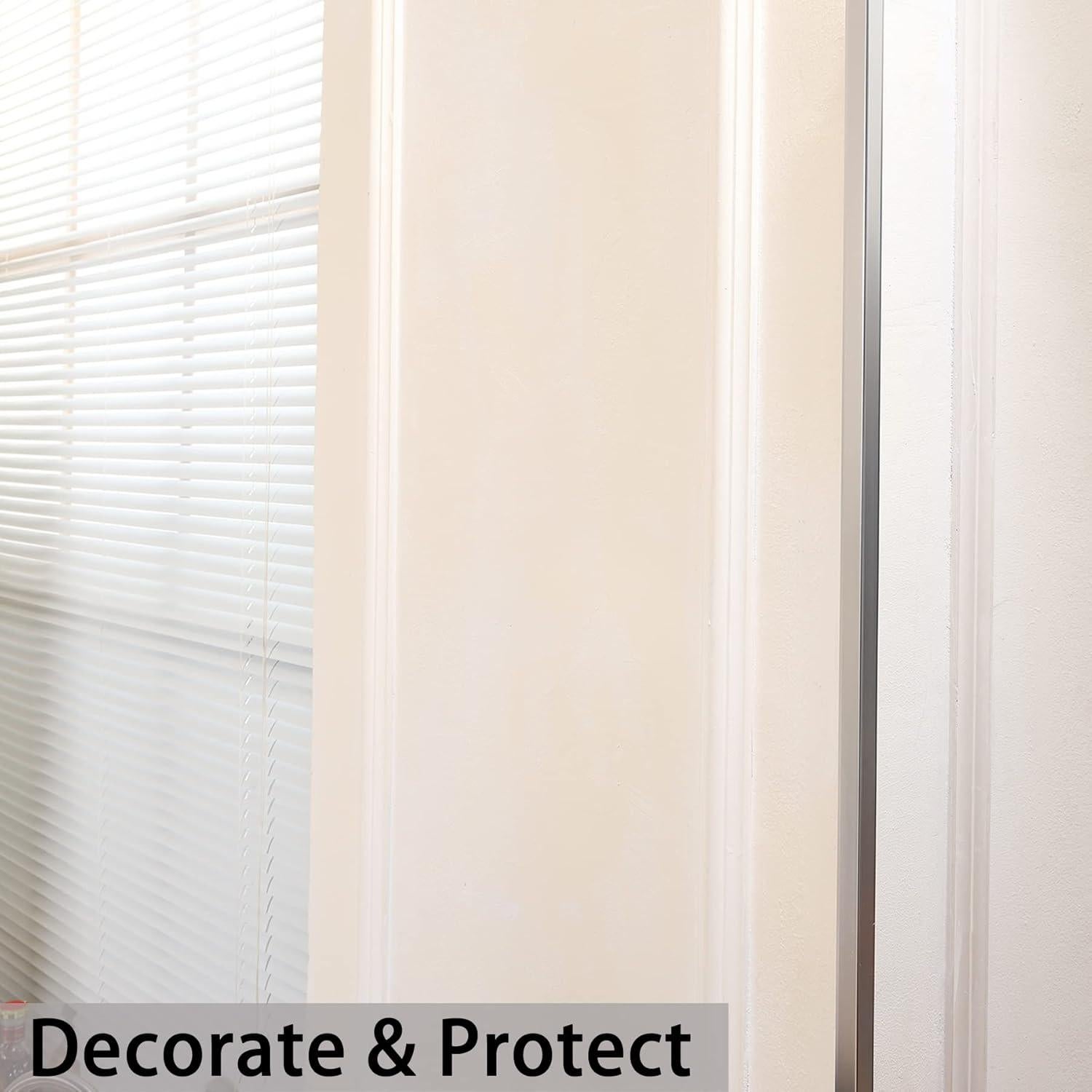 Guardas de Esquina L Autoadhesivas Trimold 90cm x 2cm - 3 Pcs