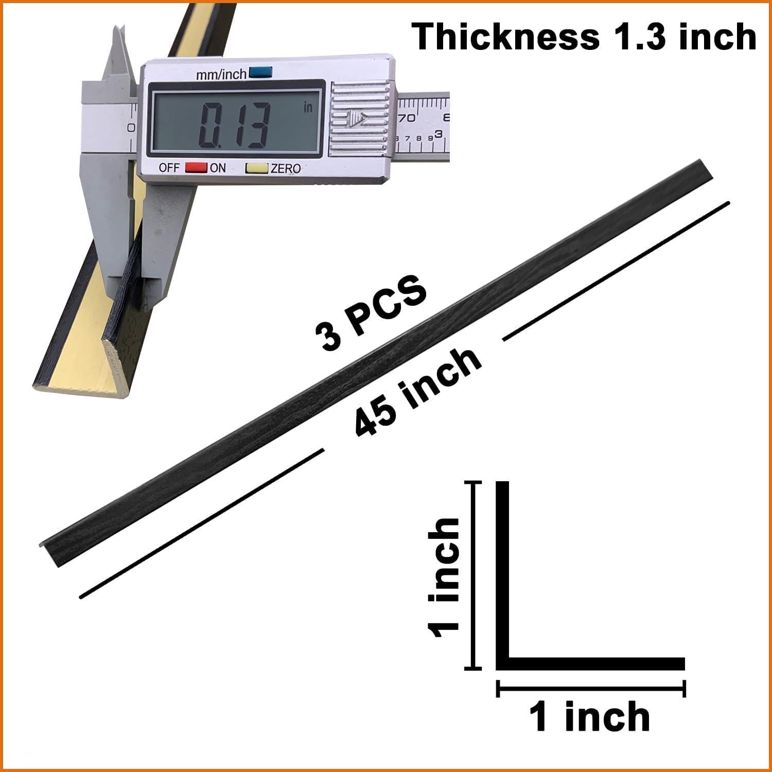3 Protectores de Esquinas de Pared YLL YLL 114.3 cm Blanco