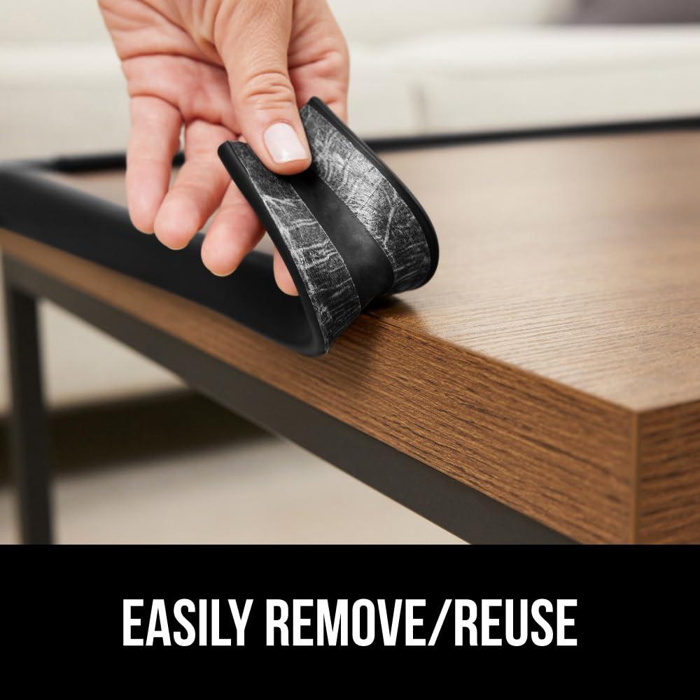 Protectores de Esquinas y Bordes GORILLA GRIP 10 pies Negro