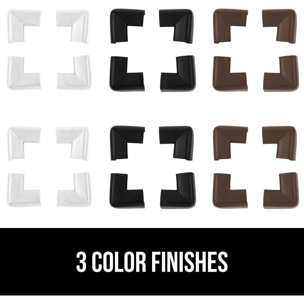 Protectores de Esquinas y Bordes GORILLA GRIP 10 pies Negro