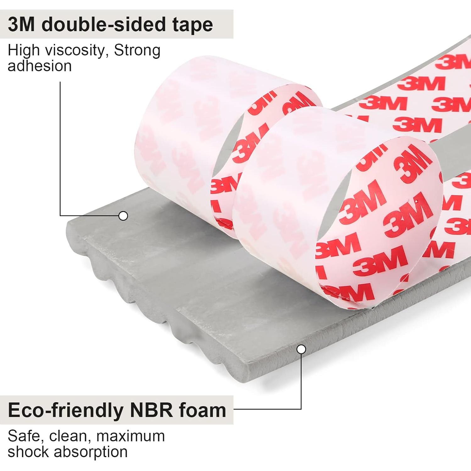 Protector de Esquinas y Bordes Dovesail 5m Gris NBR