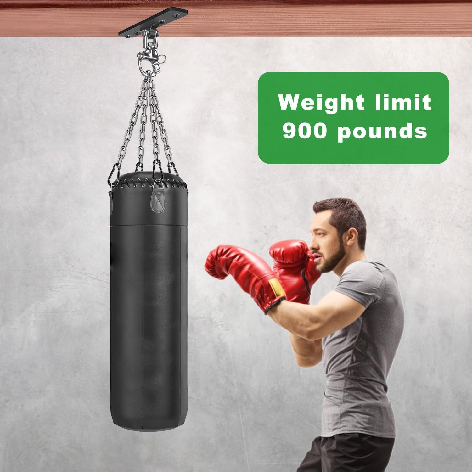 Soporte para Saco de Boxeo Dolibest con Cadena 4 Agujeros