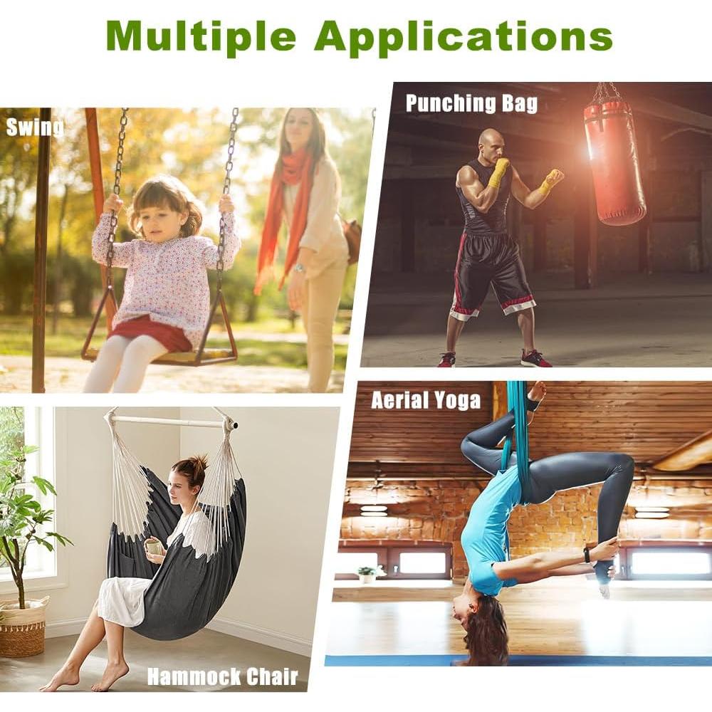 Soporte para Saco de Boxeo Dolibest con Cadena 4 Agujeros