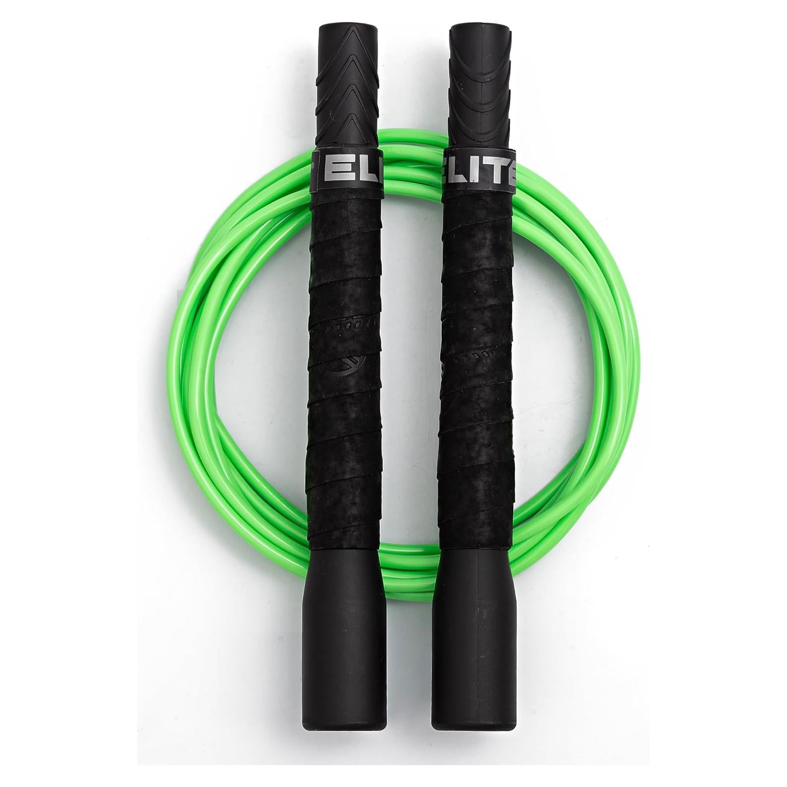 Fit Plus Pro Freestyle PVC Jump Rope for Tricks - Unbreakable 8" Long Handles with Non-Slip Grip Tape - Premium Adult Jump Ropes for Fitness - Lightweight Cardio Boxing Skipping Jump Rope