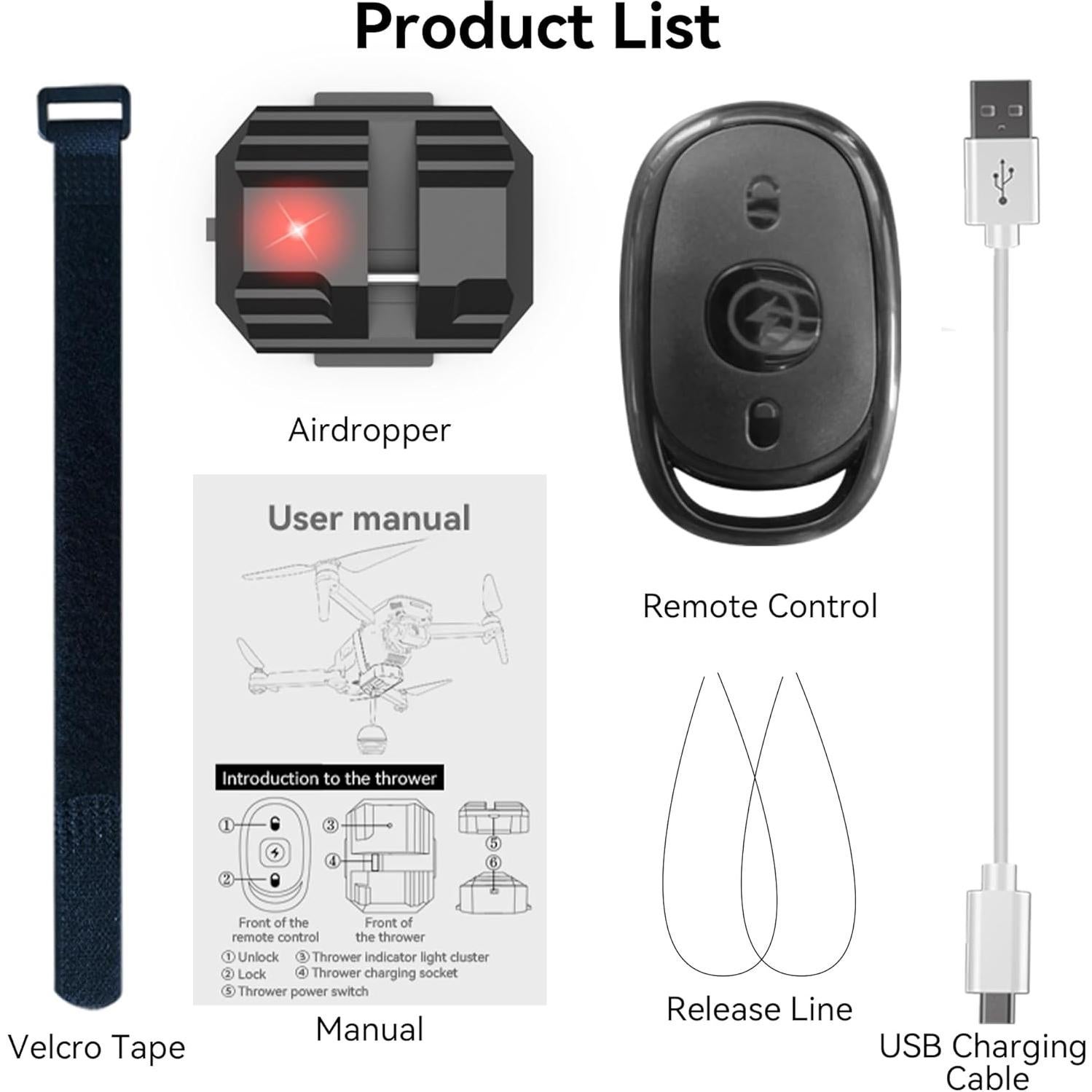 Sistema de Lanzamiento de Drones Craznick para DJI y Mavic 750g