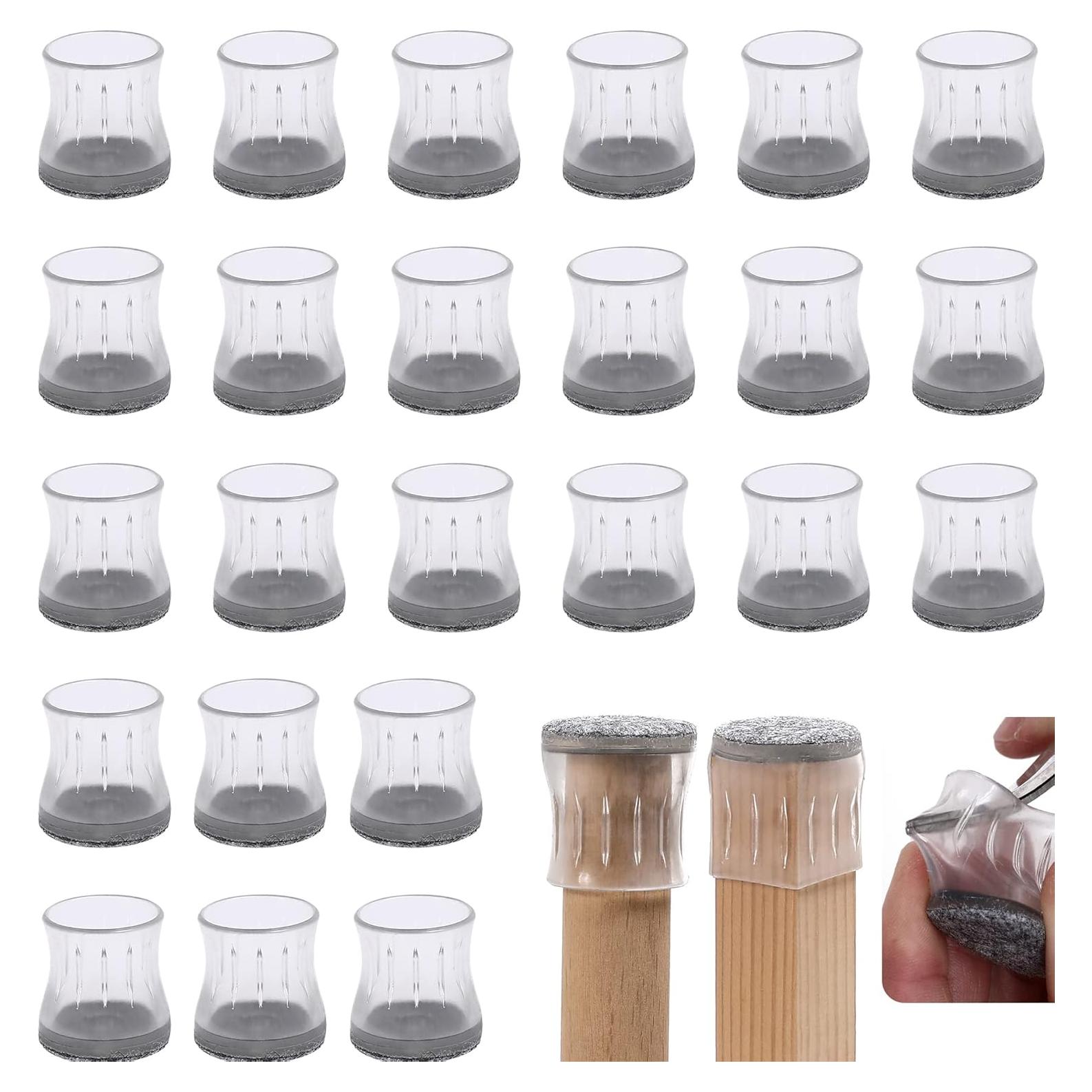 Protectores de Suelo para Patas de Sillas Furnigear 24 Unidades