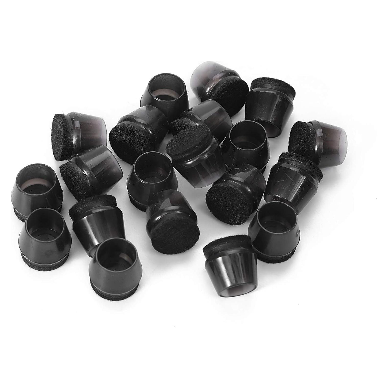Tapas de patas de silla Furnigear 19 mm - 20 unidades de silicona