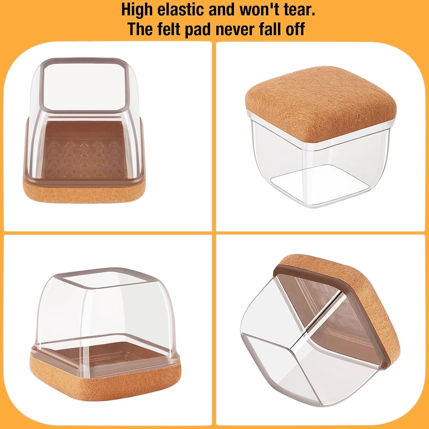 32 Protectores de Suelo de Silicona Jeaoouu para Patas de Sillas