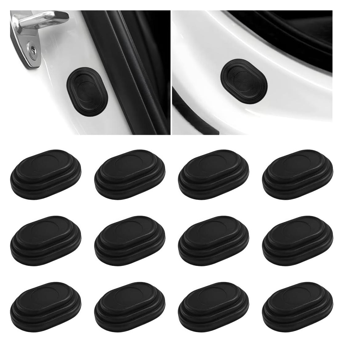 12PCS Amortiguador de Puerta de Coche FSTURIOS Silicona