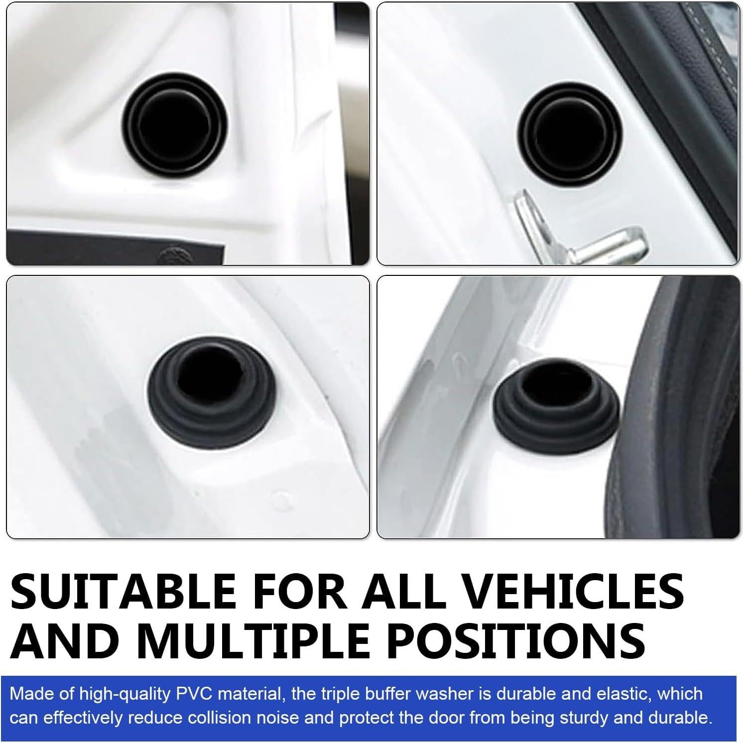 Pack 20 Almohadillas de Silicona AWGUKA para Puertas de Auto