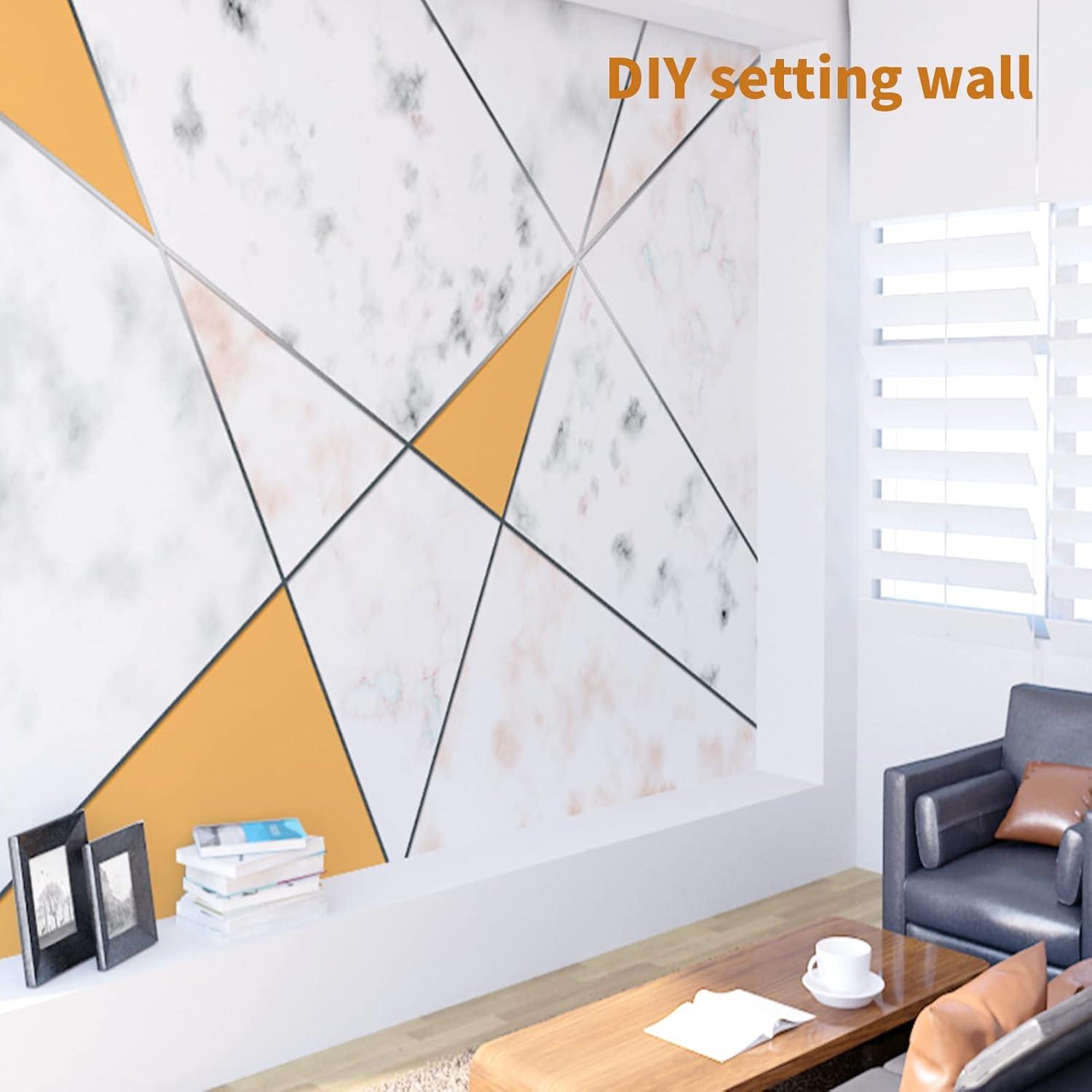 Moldura Autoadhesiva WOWSTAR 3.05 m Negra para Azulejos