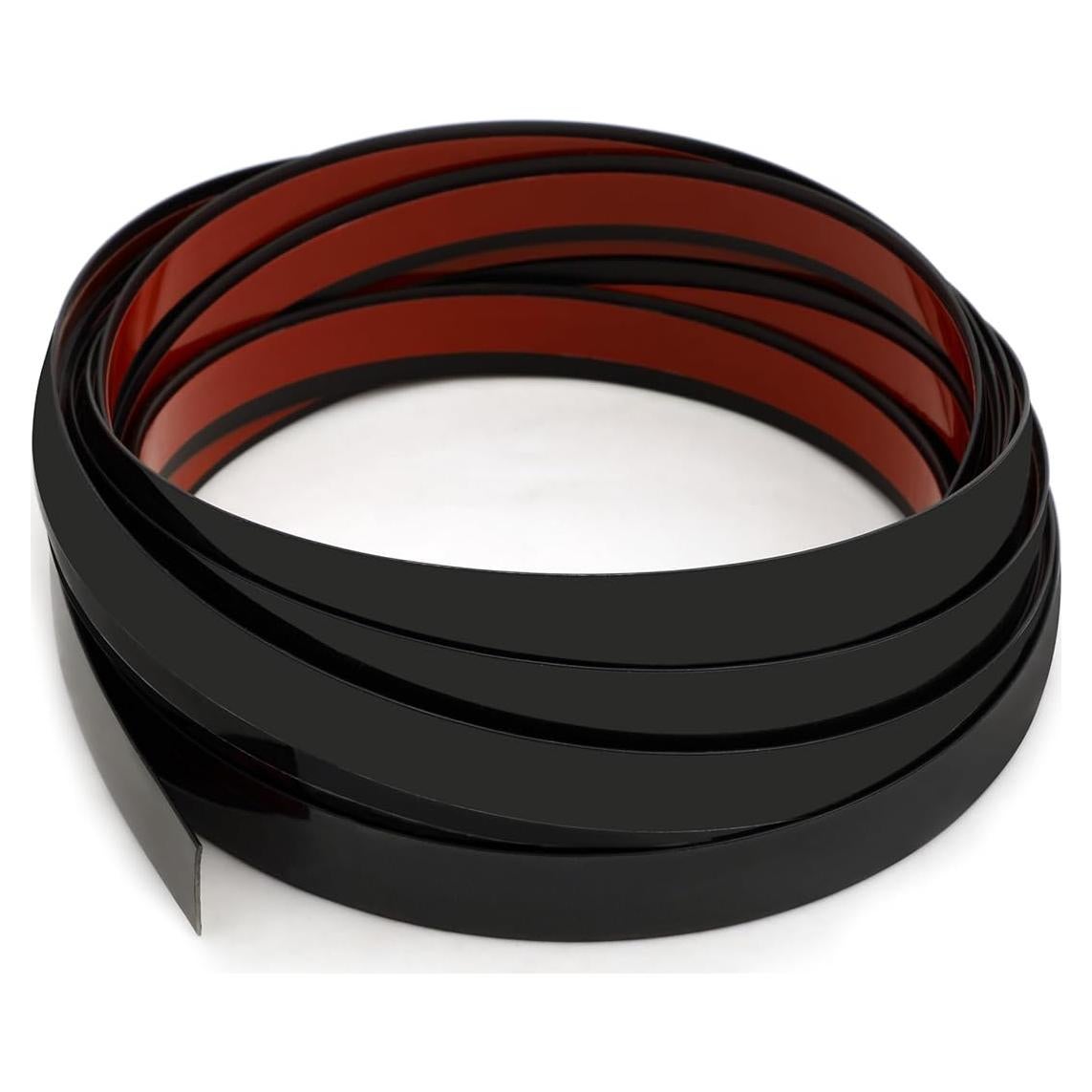 Borde de Espejo Autoadhesivo Flexible SHUANGQI 1.27cm x 5m Negro