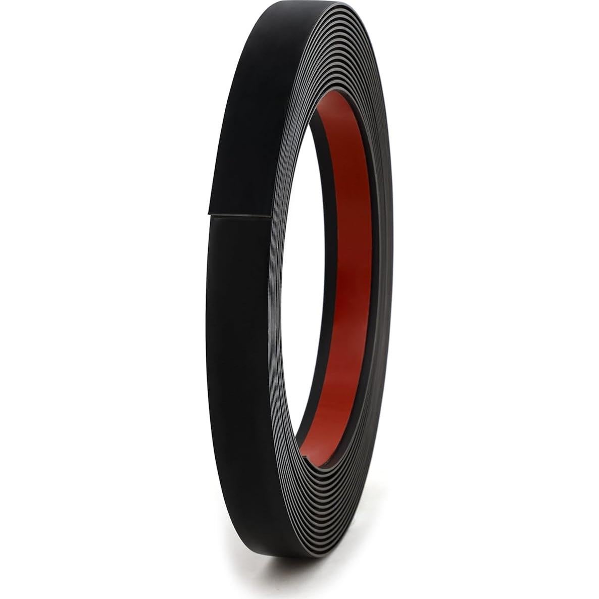 Borde de Espejo Autoadhesivo Flexible SHUANGQI 1.27cm x 5m Negro