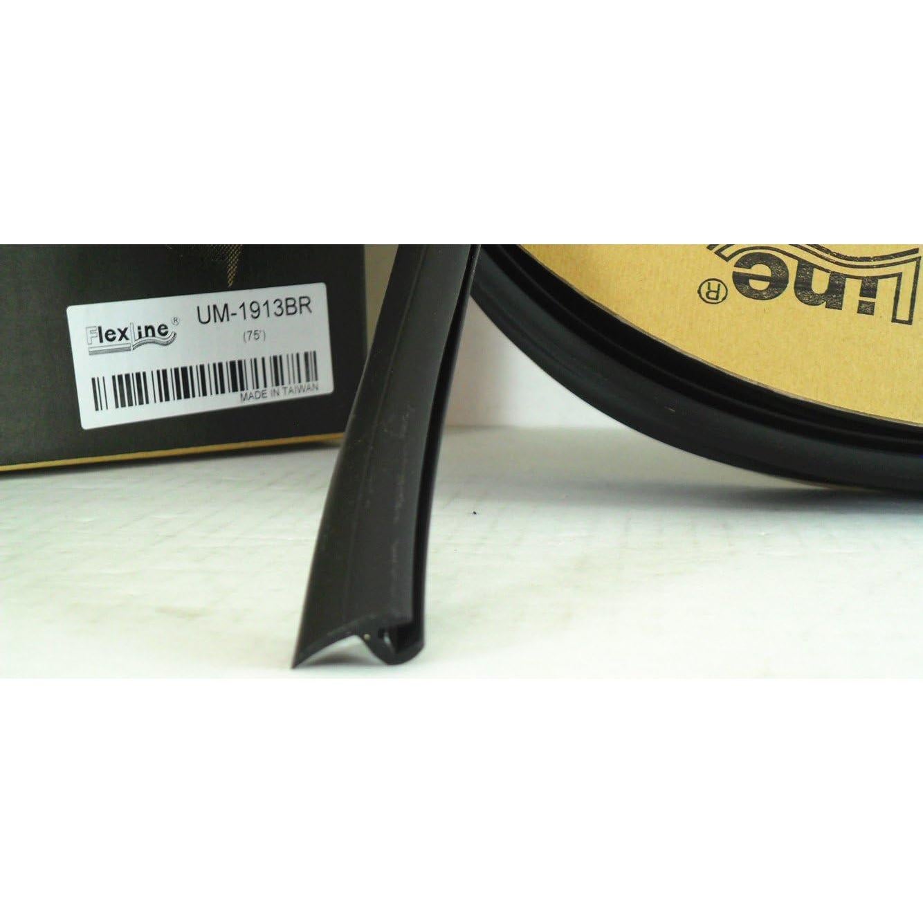 Moldura Flexible de Vidrio para Parabrisas Universal 4.57m 19mm