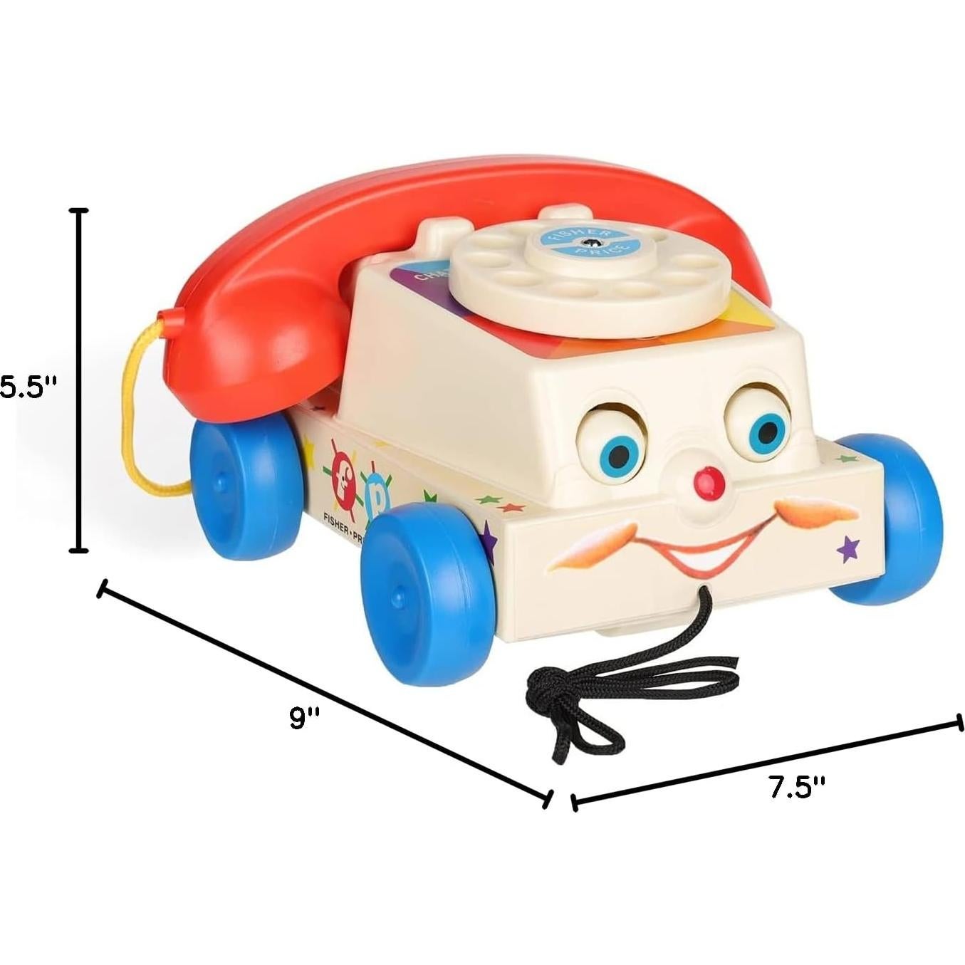 Teléfono Chatter Fisher Price Retro 22.86x13.97cm
